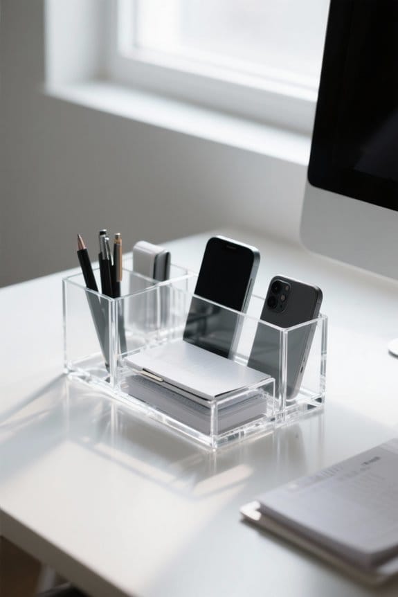 acrylic desk organizer considerations