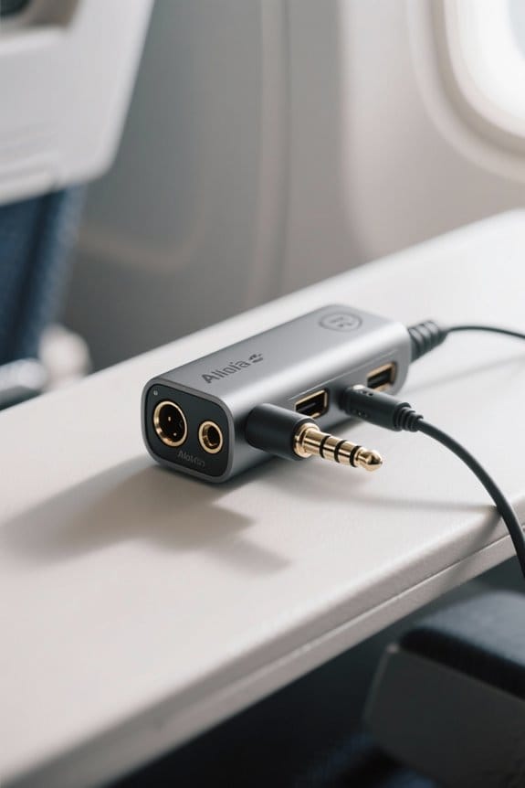airplane headphone adapter considerations