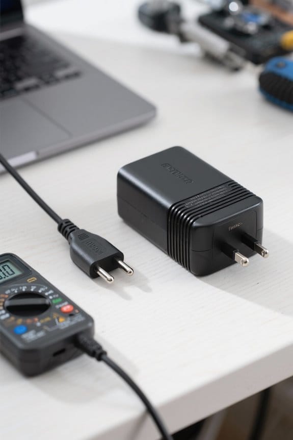 calculate laptop charger wattage