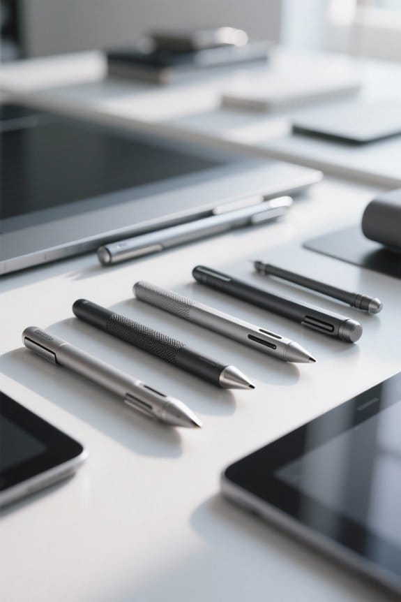 capacitive stylus selection factors