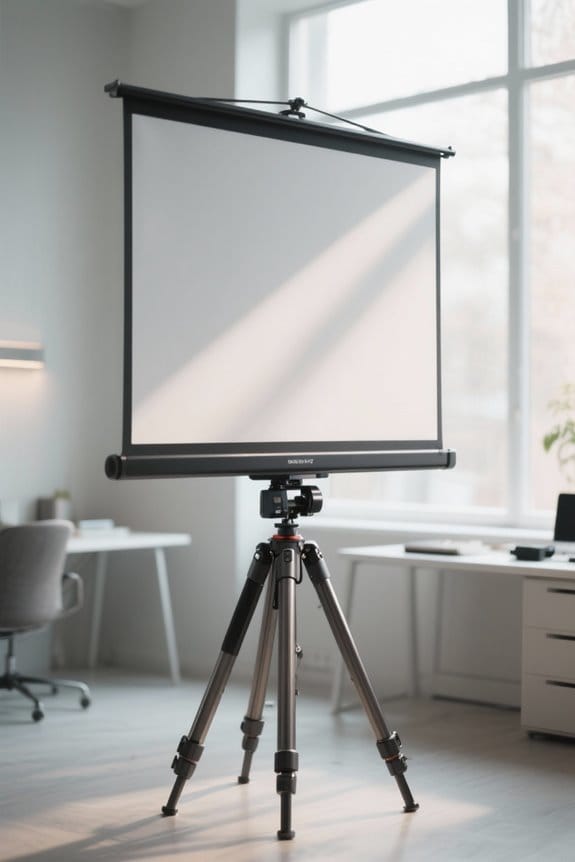 choosing a tripod projector screen