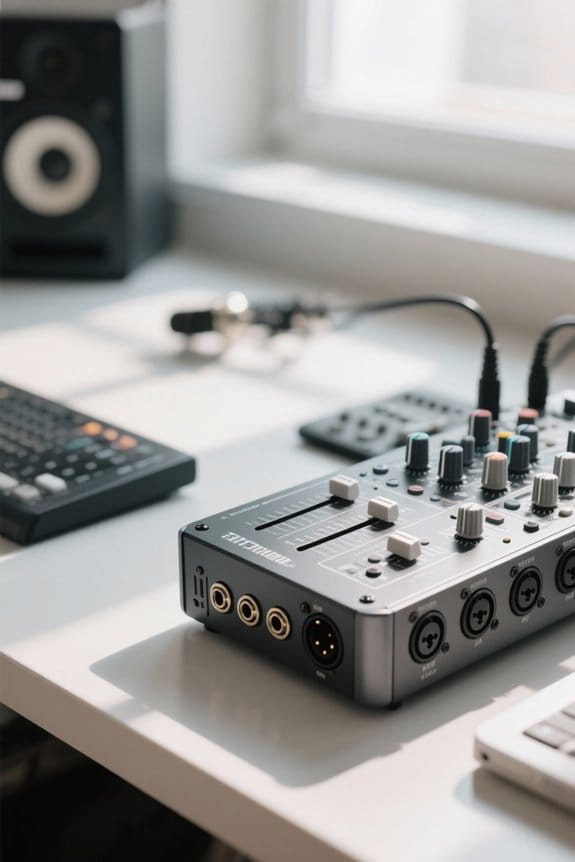 choosing portable audio mixer