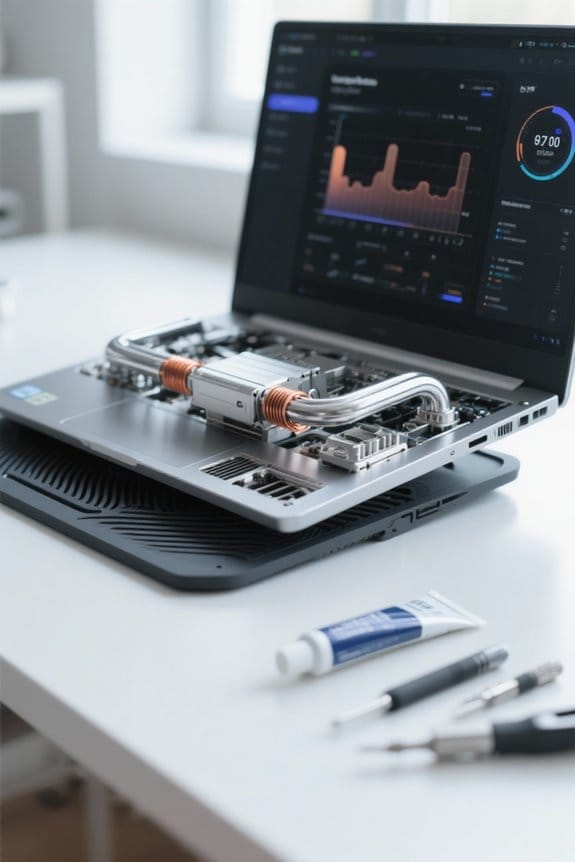effective laptop temperature management