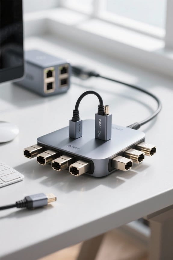 ethernet splitter adapter considerations