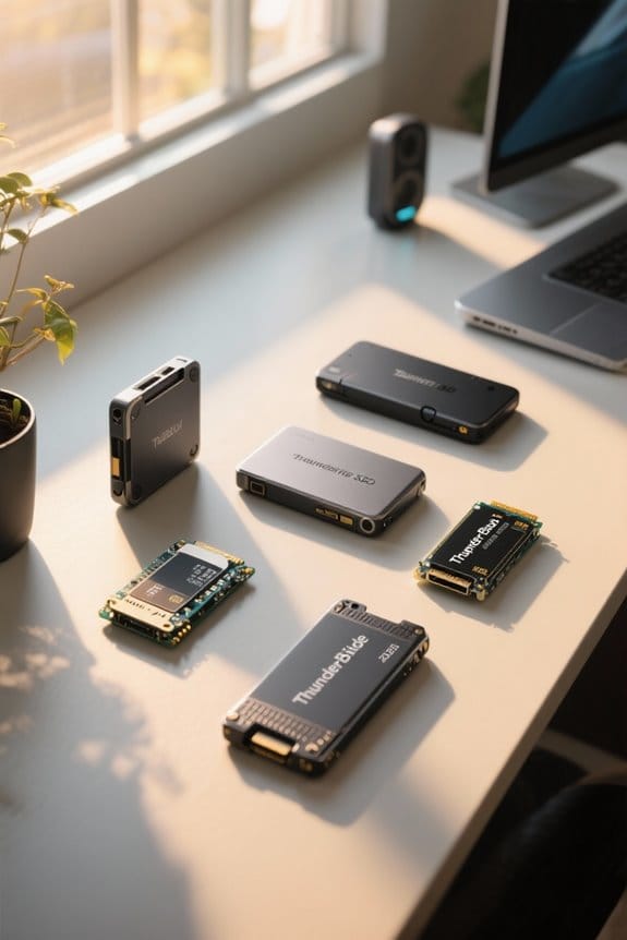 key factors for thunderbolt ssds