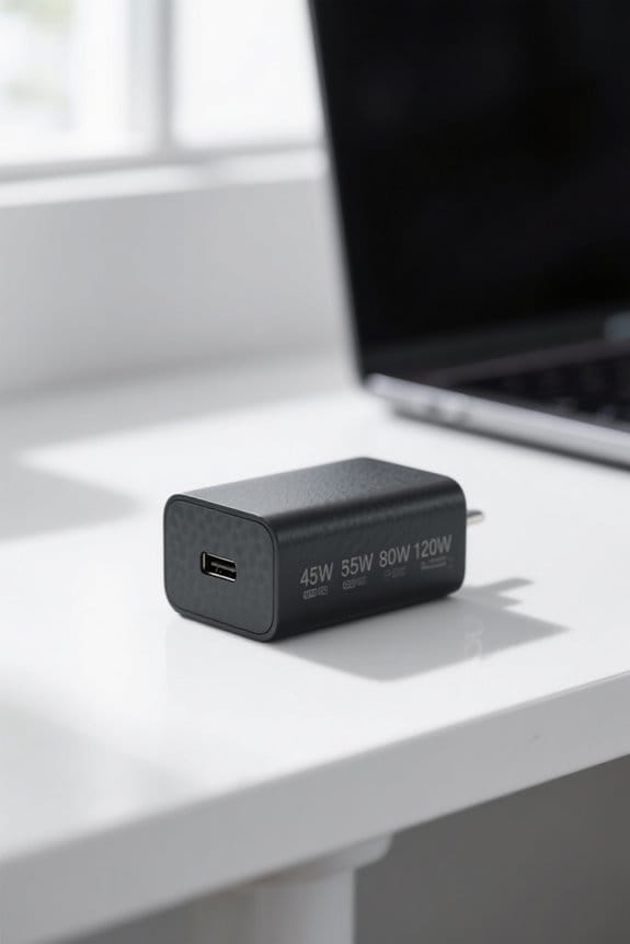 laptop charger wattage guidelines