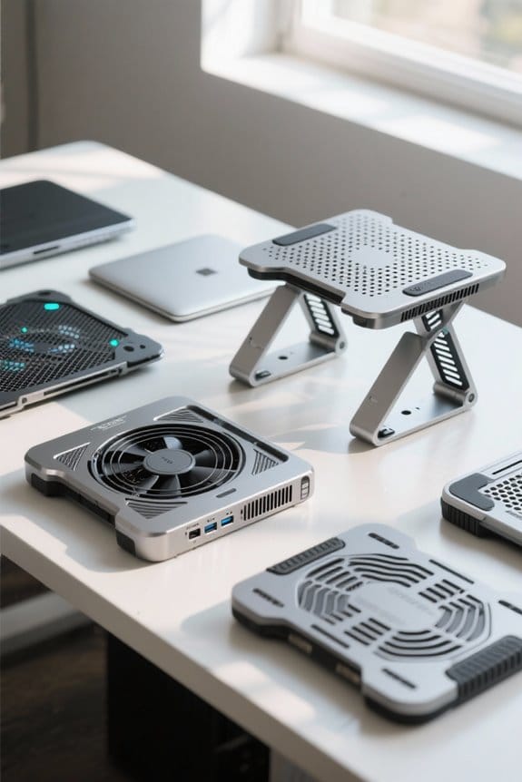 laptop cooling pad types