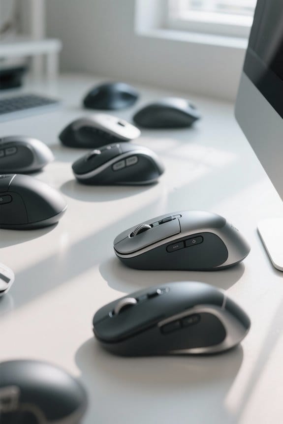 silent mouse selection factors