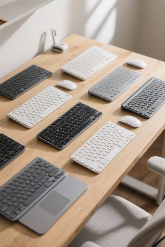 stylish functional wireless keyboards
