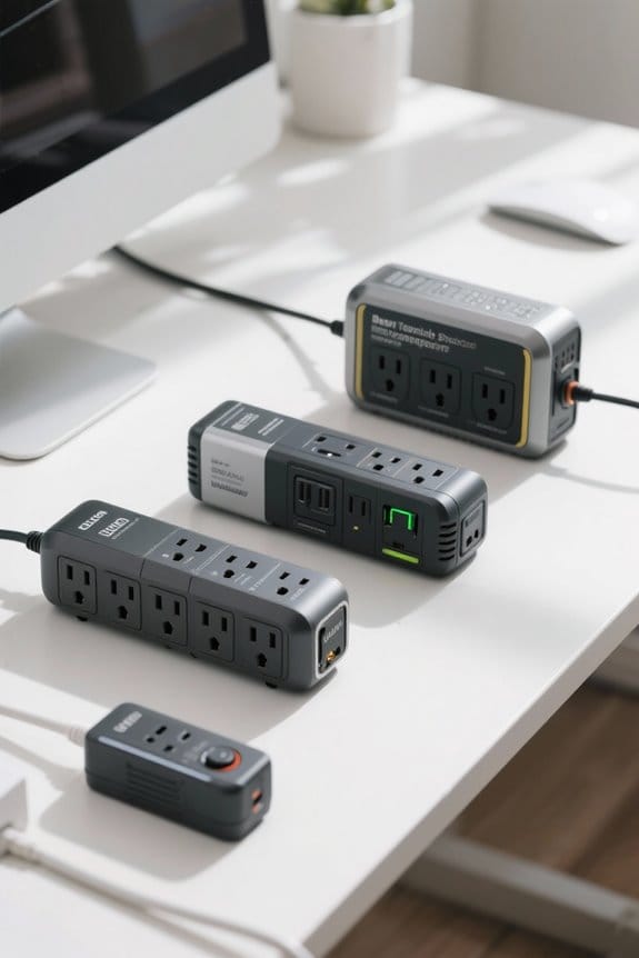 surge protection and portability
