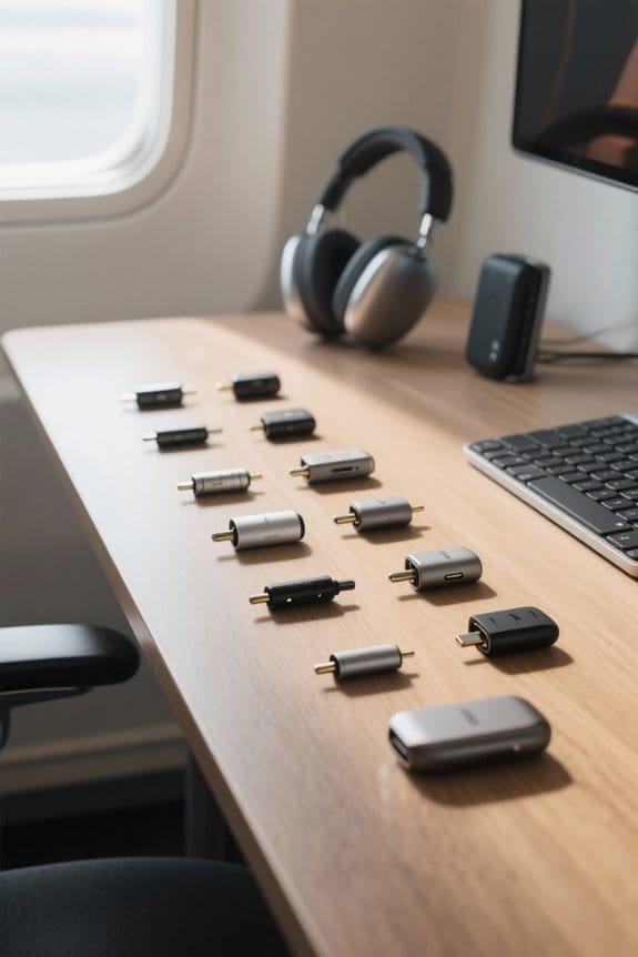 top air travel headphone adapters