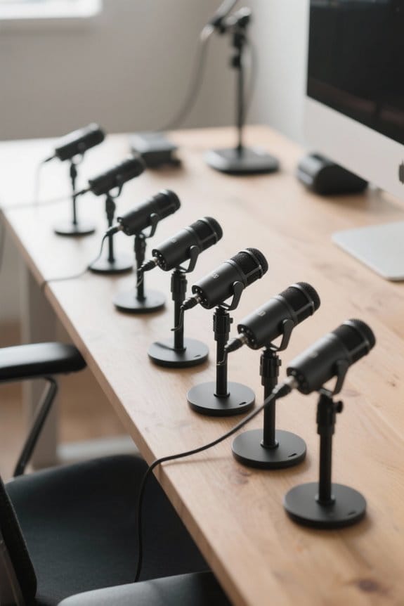 top desktop mic stands