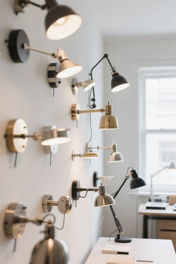 wall mount lamp holder considerations
